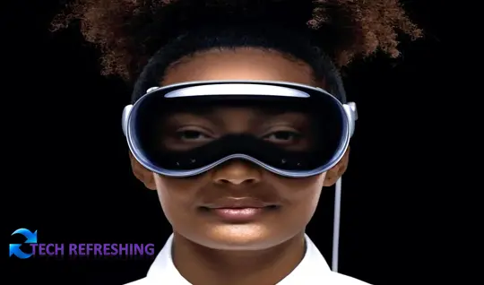 Apple Unveils Vision Pro Headset at WWDC, Showcasing Futuristic Design and Immersive Capabilities. Image Credit Apple