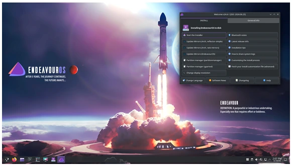 EndeavourOS Linux Distros That Windows Fans Will Love