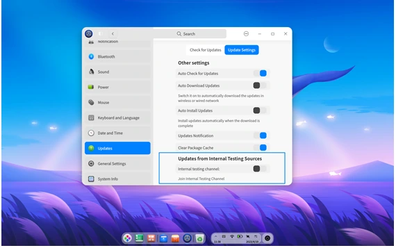 Linux distribution Deepin 23