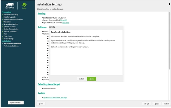 openSUSE Install openSUSE