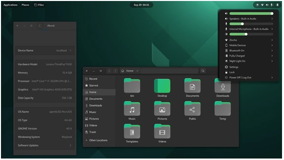 openSUSE MicroOS: Minimalism and Immutability