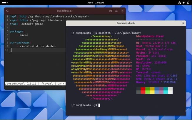 BlendOS - The Universal Distro