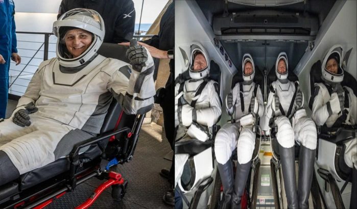 NASA Astronaut Sunita Williams Return to Earth After Nine Months in Space