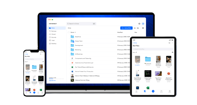 Internxt – Top for Privacy and Transparency