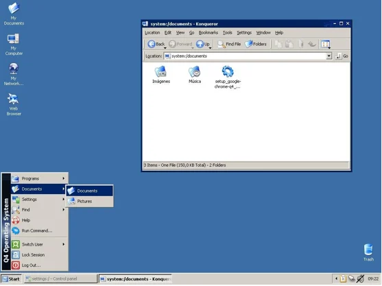 Q4OS: Windows-Like with Unique Features