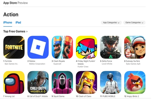 iOS: Premium Mobile Gaming