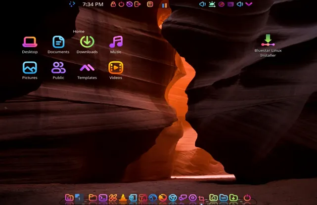 Bluestar Linux KDE Plasma