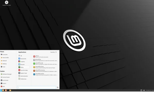 Linux Mint Cinnamon Edition Classic Elegance