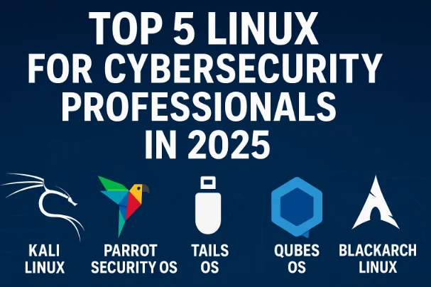 Top 5 Linux for Cybersecurity Professionals in 2025