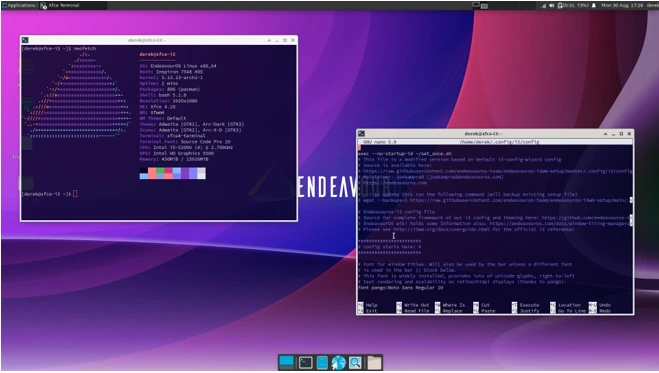 EndeavourOS Your Friendly Arch Starting Line