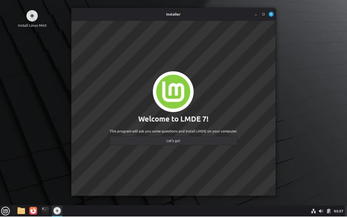 Linux Mint Debian Edition 7 “Gigi” installation