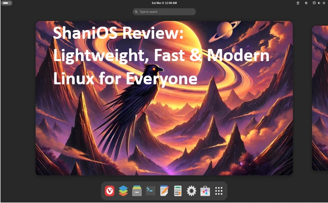 ShaniOS Review Lightweight, Fast & Modern Linux for Everyone