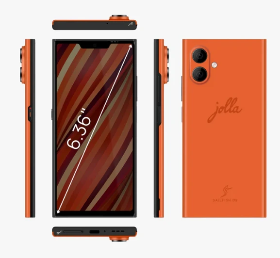 jolla phone Display