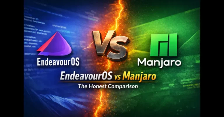 EndeavourOS vs Manjaro The Honest Comparison