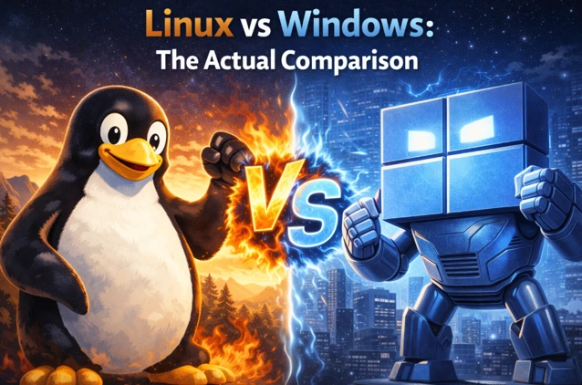 Linux vs Windows The Actual Comparison