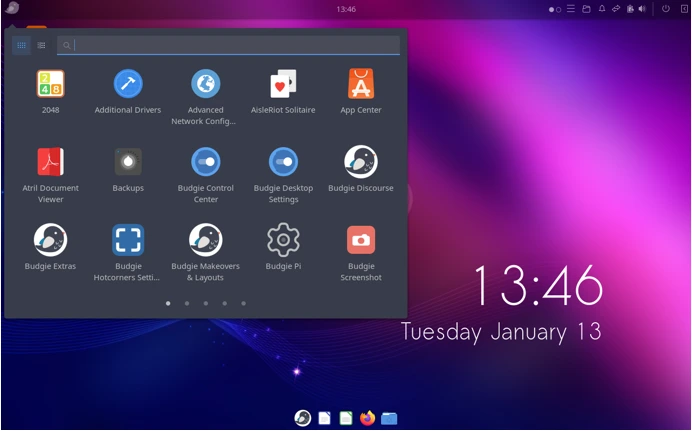 Ubuntu Budgie 24.04 LTS Screenshot