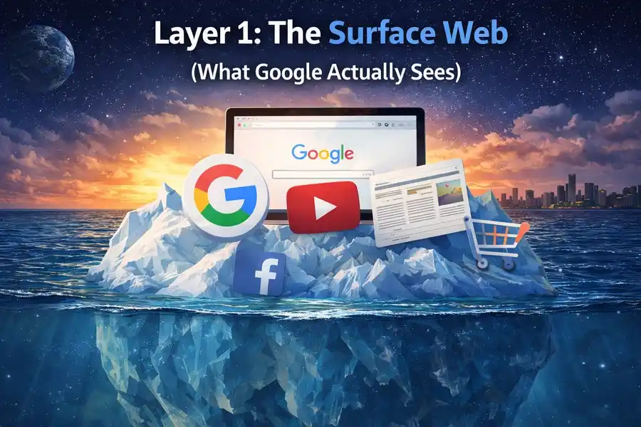 Layer 1 The Surface Web (What Google Actually Sees) (2)