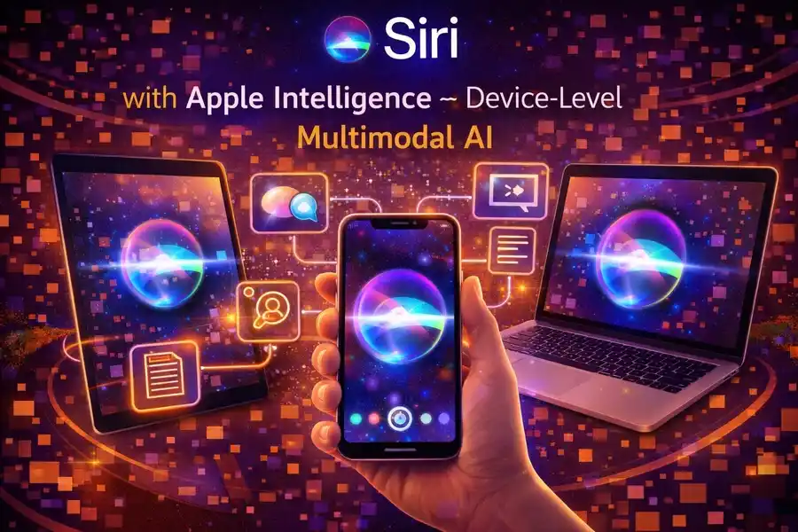 Apple's Siri with Apple Intelligence — Device-Level Multimodal AI