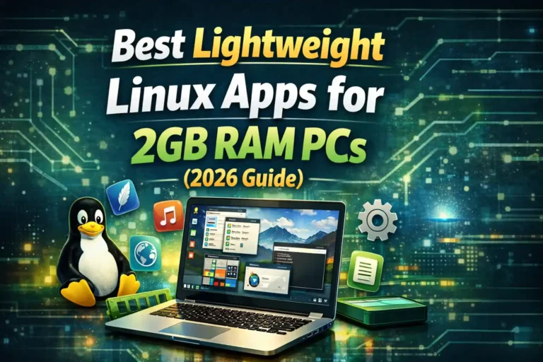 Best Lightweight Linux Apps for 2GB RAM PCs