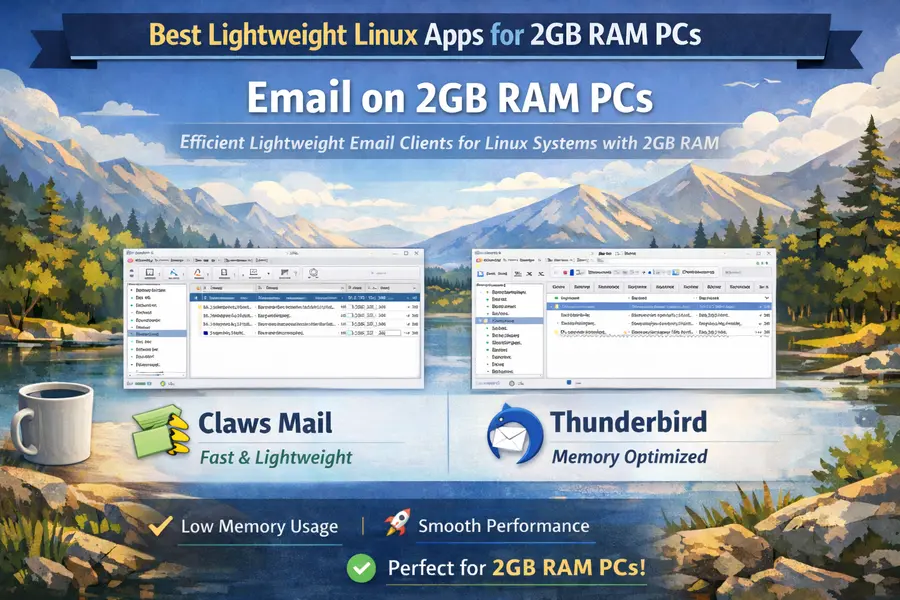 Email on 2gb ram pcs
