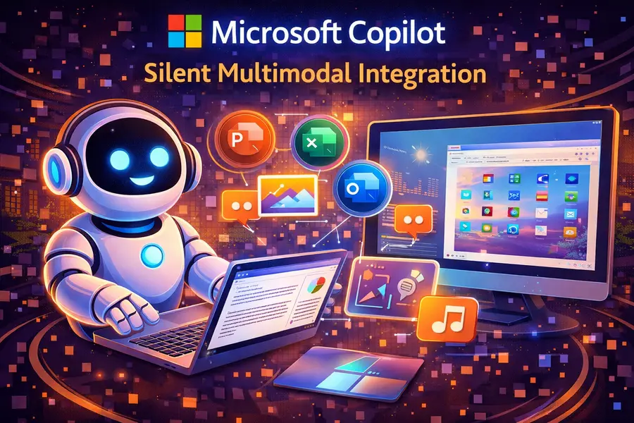 Microsoft Copilot (in Office and Windows) — Silent Multimodal Integration