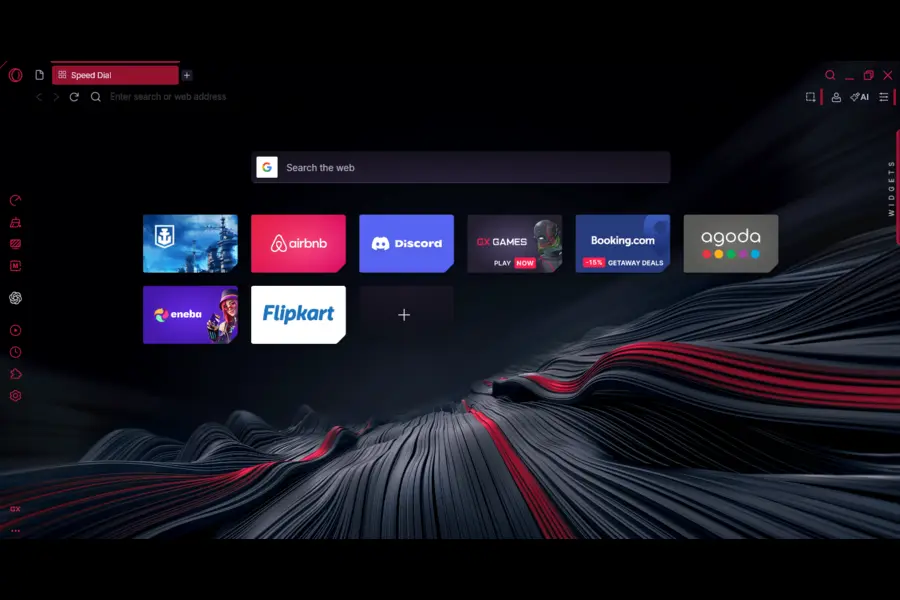 Opera GX for gamers Browser