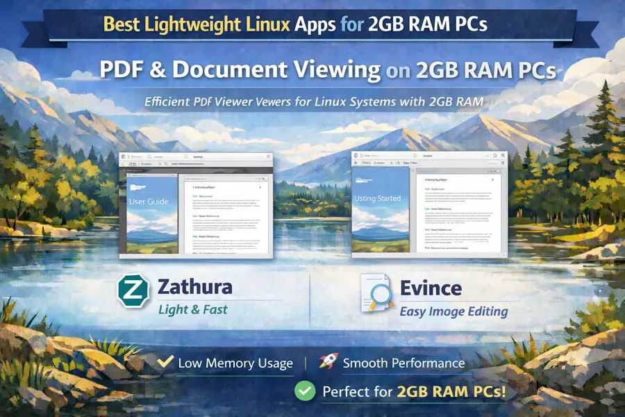 PDF & Document Viewing on 2gb ram pcs