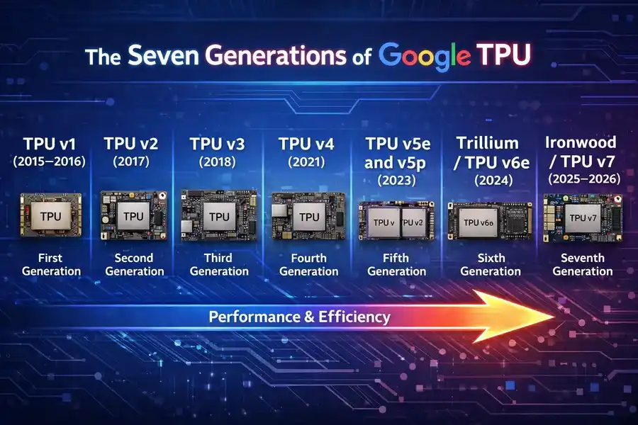The Seven Generations of Google TPU (2)