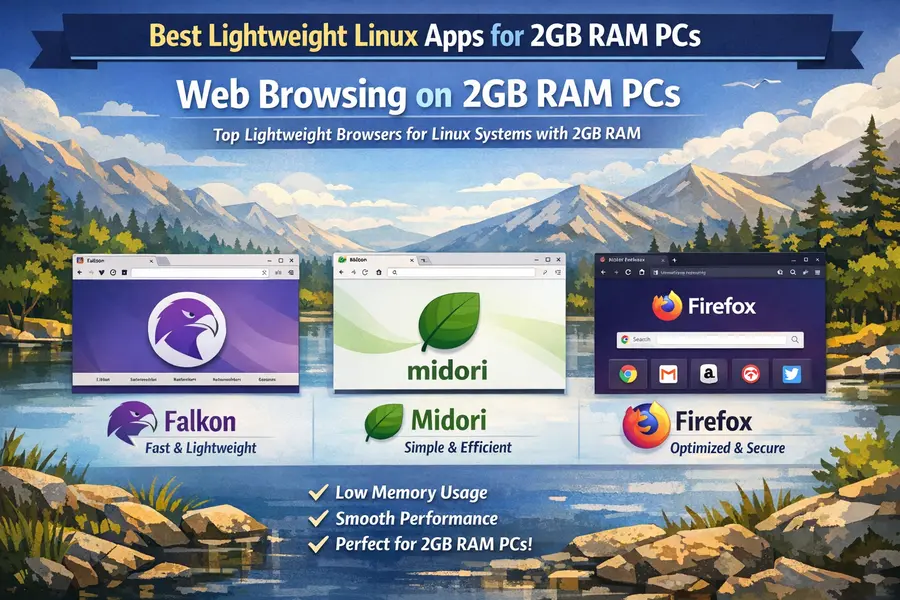 Web Browsing on 2GB RAM PCs