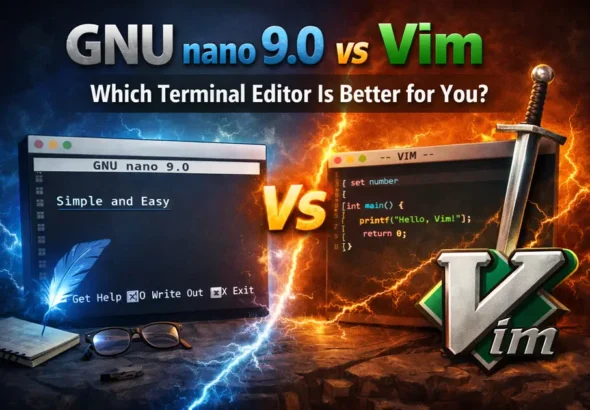 GNU nano 9.0 vs Vim: Which Terminal Editor Is Better for You?