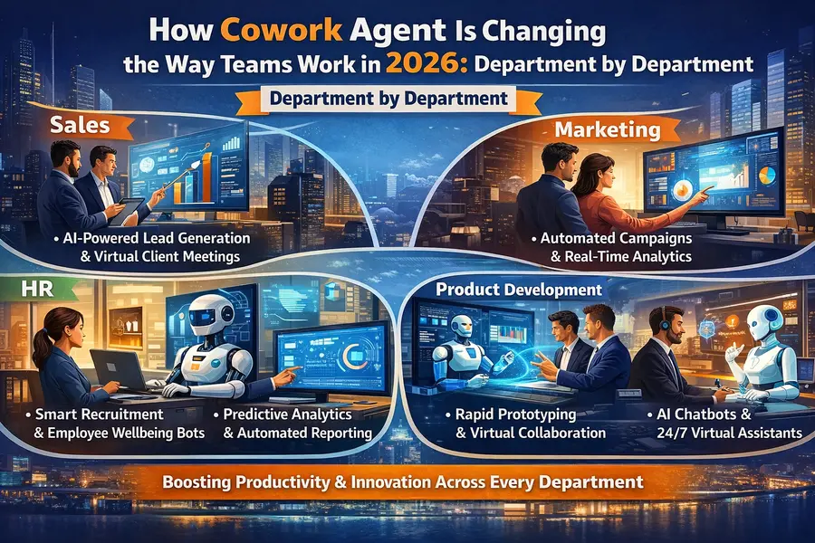 How Cowork Agent Is Changing the Way Teams Work in 2026, Department by Department