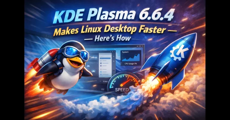 KDE Plasma 6.6.4 Makes Linux Desktop Faster — Here's How